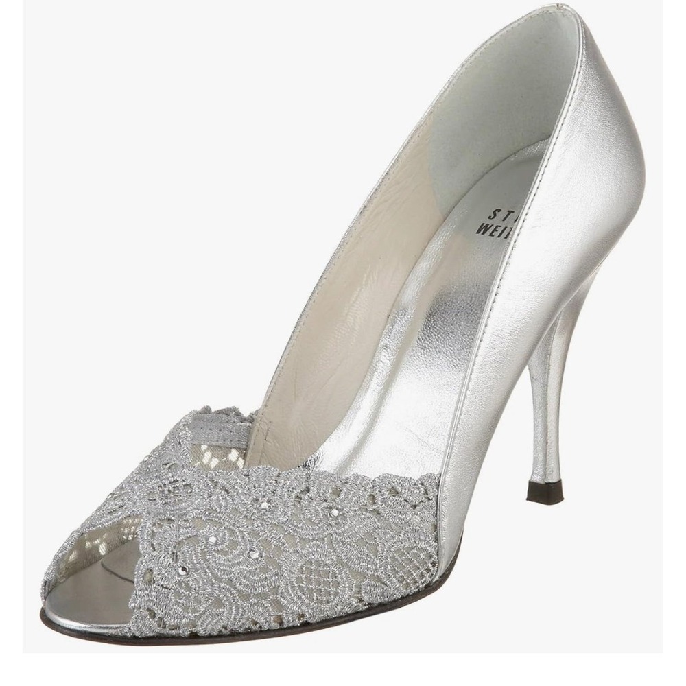 Stuart Weitzman Chantelle bridal shoes‎ size 8M